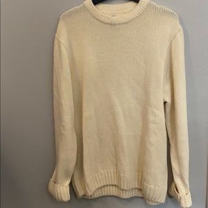 Cream colored sweater